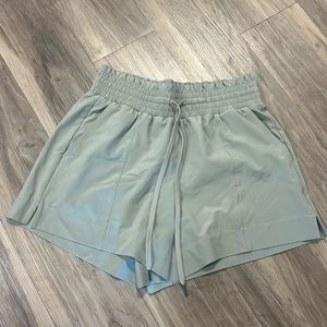Abercrombie green shorts